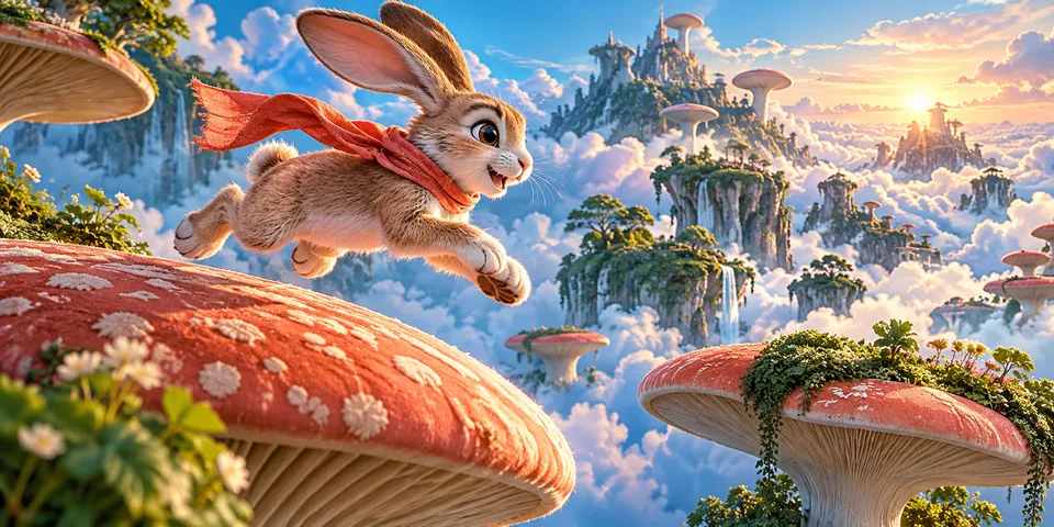 Cloudcap Dash original concept illustration
